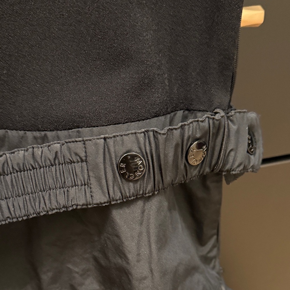 Moncler Black Midi Dress - Picture 2 of 7